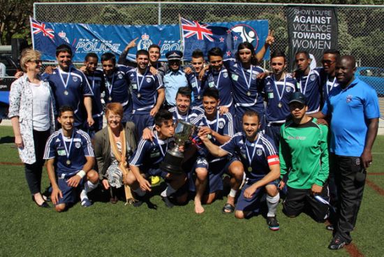 Community Spirit Helps Win Football Cup