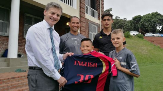 Maori Football NZ, PM and Wellington Phoenix join to support newly announced Winston Reid Foundation