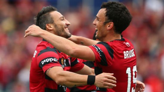 Bridge fires Wanderers to fourth straight win