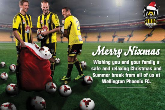 Merry Christmas from the Wellington Phoenix!
