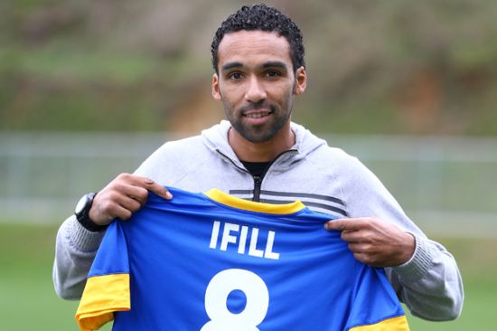 Ifill Ready To Face Footballing Royalty