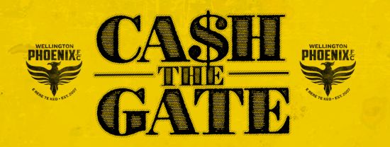 Wellington Phoenix To Jackpot ‘’Cash The Gate’’