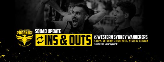 Wellington Phoenix Ins and Outs – Round 16