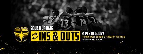 Wellington Phoenix Ins and Out – Round 17
