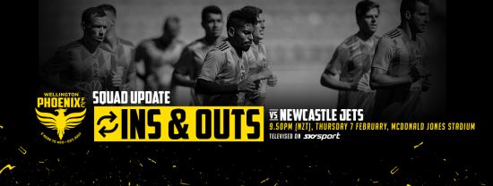 Wellington Phoenix Ins and Out – Round 18