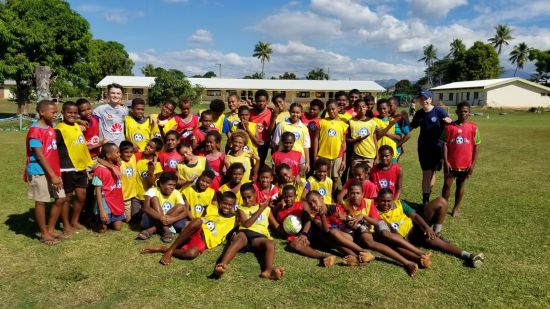 Academy Player Aiding ‘Just Play Football Programme’ In Fiji