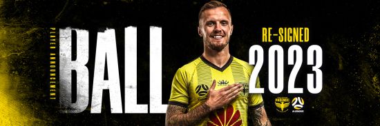 David Ball Signs Extension With Wellington Phoenix