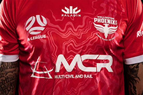 Wellington Phoenix Announce MCR as Principal Sponsor