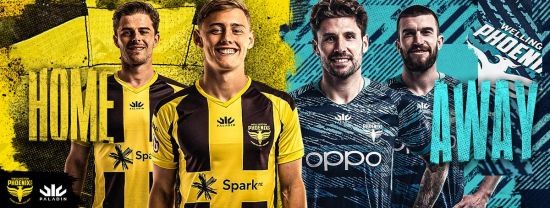Wellington Phoenix Unveils New Playing Kits; Announces Spark and OPPO as Principal Sponsors