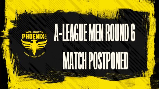 Men’s A-League Match Postponed