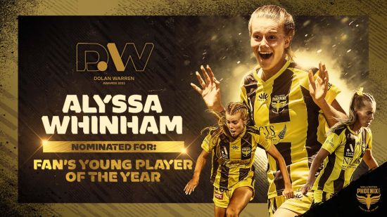 Vote Alyssa Whinham as your Liberty A-League young player of the year