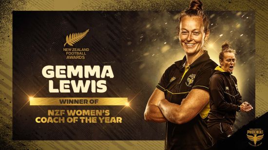 Lewis named NZF’s women’s coach of the year